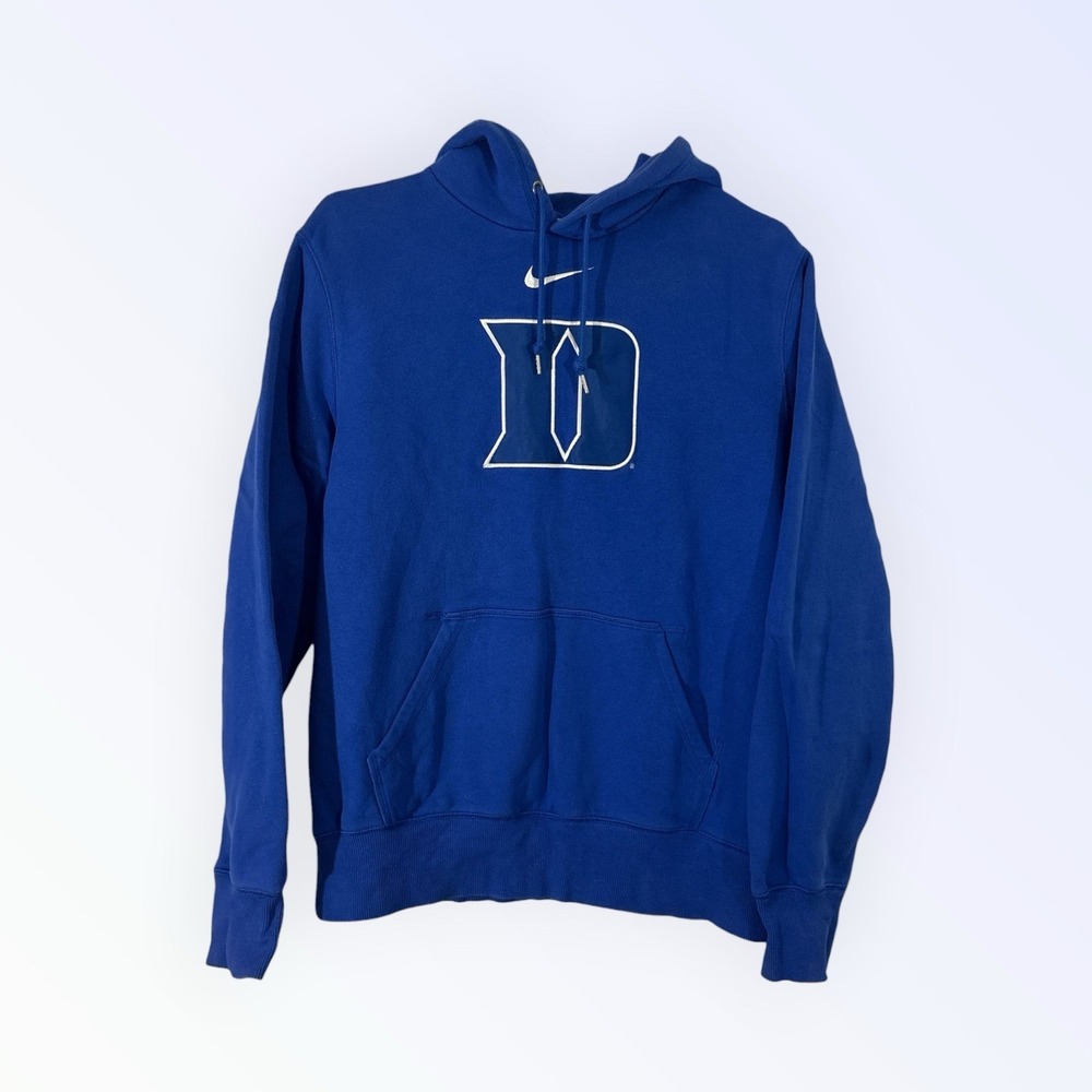 NIKE BLUE DEVILS HOODIE LARGE